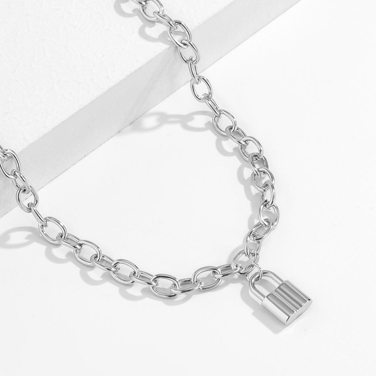 

Европейская и американская трансграничная застежка из сплава с подвеской в ​​форме талии-цепочки для женщин серебряный