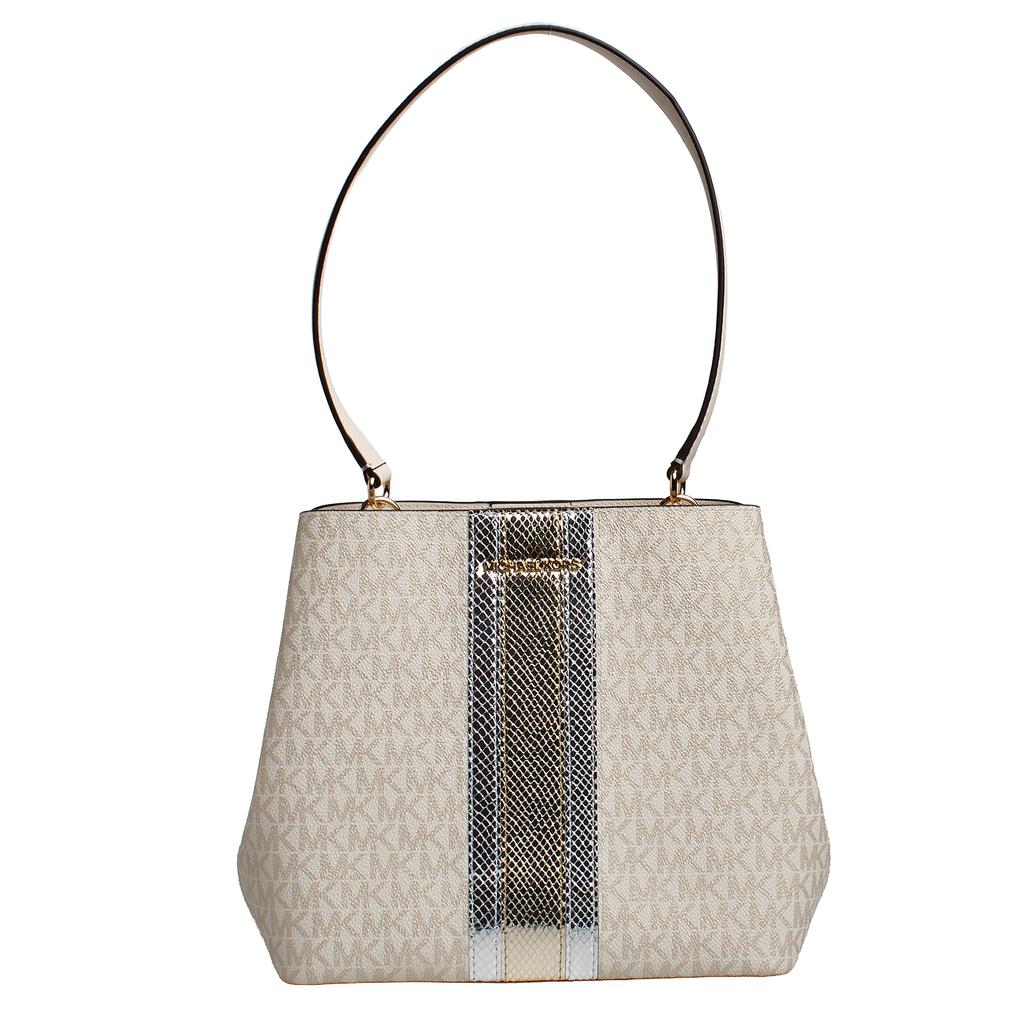 Bolso de Hombro Pratt Medium Signature 35F4G3FS2V para Mujer
