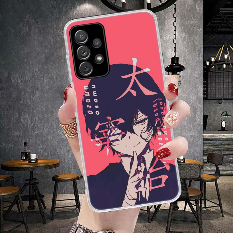 Bungo Stray Dogs Dazai Phone Case For Samsung Galaxy A12 A22 A32 A52 A72 A02S A51 A50S A71 A70 A31 A20S Note 20 Ultra S10 A10S G
