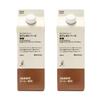 Zusammenfassung Kauf 2 Flaschen Muji Café au Lait Basis Ungesüßt 500ml x Flaschen. Sowohl kalt geeignet.