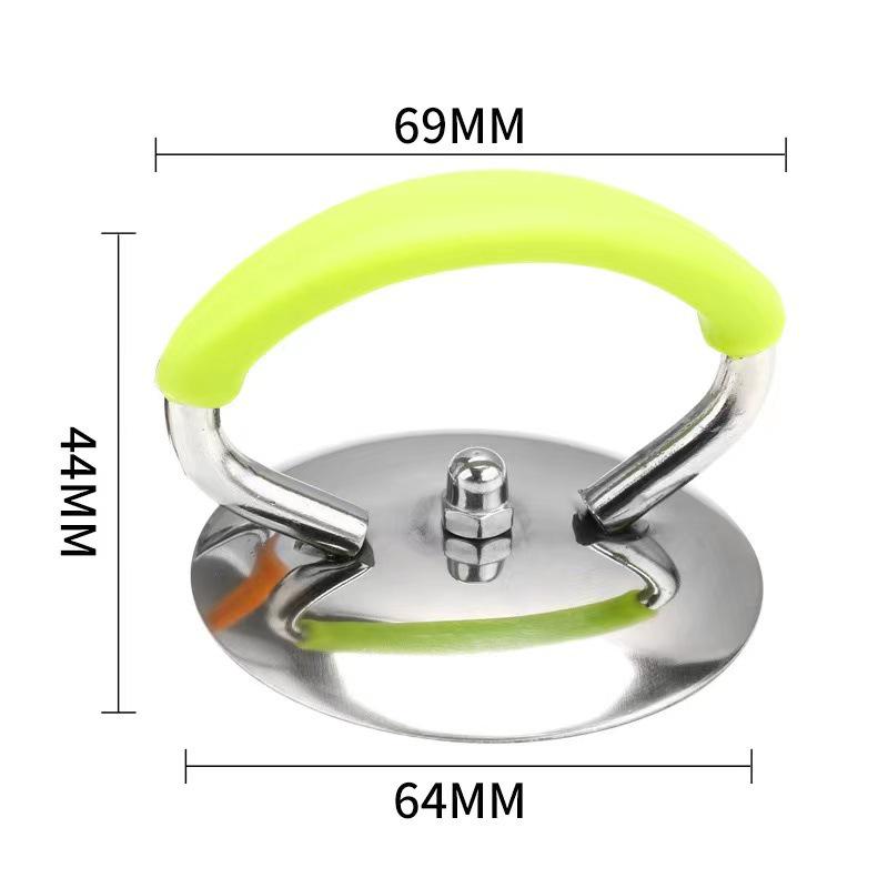 Universal Anti-Scald Pot Lid Handle: Standable Knob for Wok & Steamer