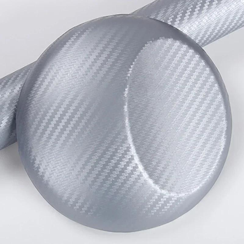3D Carbon Fiber Vinyl Film 127X30cm Car Stickers Waterproof Car Styling Wrap Auto Vehicle Detailing Car Motorcycle Accessories