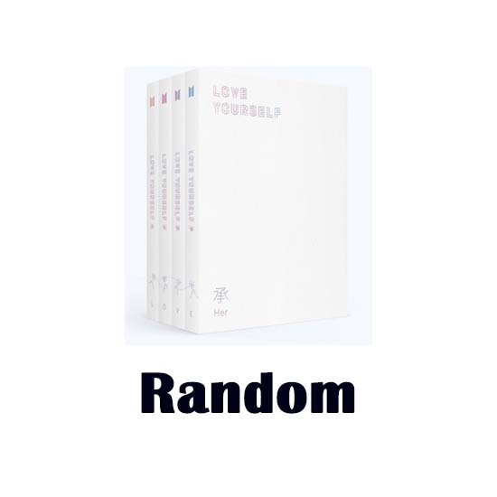 BTS люби себя ЕЕ Random ver белый