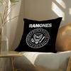 Rock RRamones Pillow Case Pattern Printed Pillowcase for Living Room Sofa Cushion Cover  Bedroom Decor
