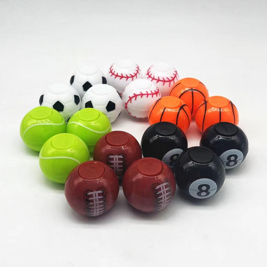 Nostalgic Creative Decompression Finger Gyro Egg Toy 35Mm Vent Decompression Football Fingertip Gyro
