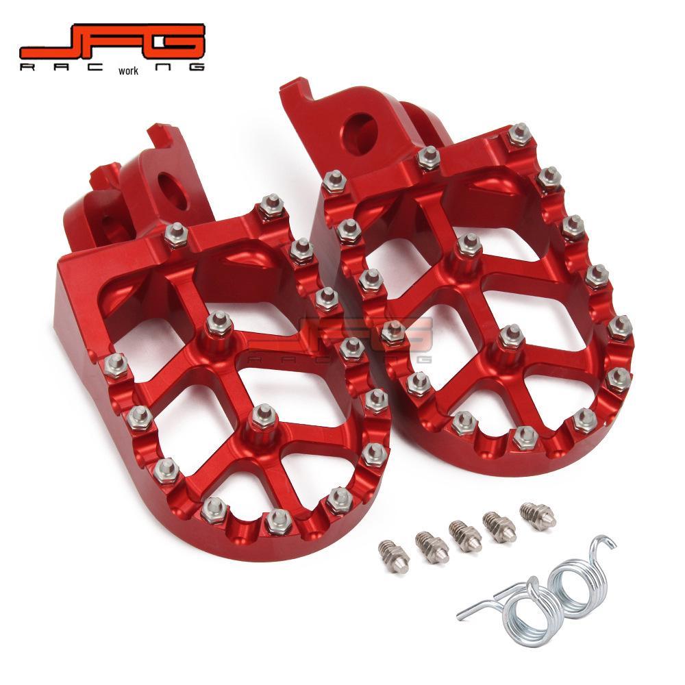 CNC Aluminum Foot Pegs for CR/CRF/125/250/500/230/450R Off-Road Motorcycles
