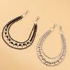 Hip Hop Metal Waist Chain With Multilayer Beads For Men And Women Summer Fashion