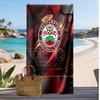Southampton Football Print Beach Towel, Large Soft Quick Dry Towel for Beach Camping Swimming