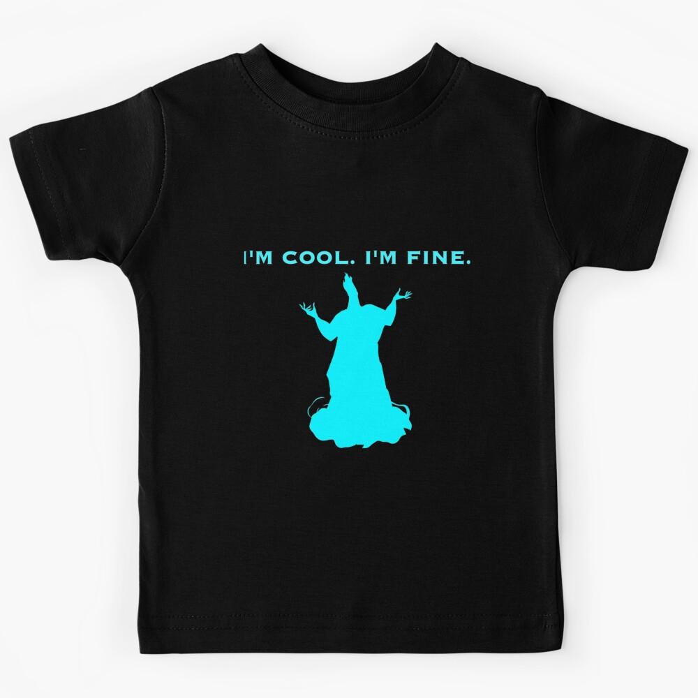 Hades - I m Cool, I m Fine Kids T-Shirt 130