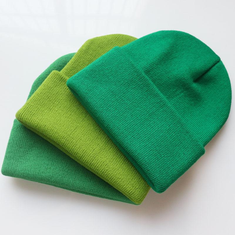 Multi Color Solid Color Knitted Hat, Woolen Hat, Brimless Pullover Hat, Rolled Edge Cold Weather Hat, Customizable