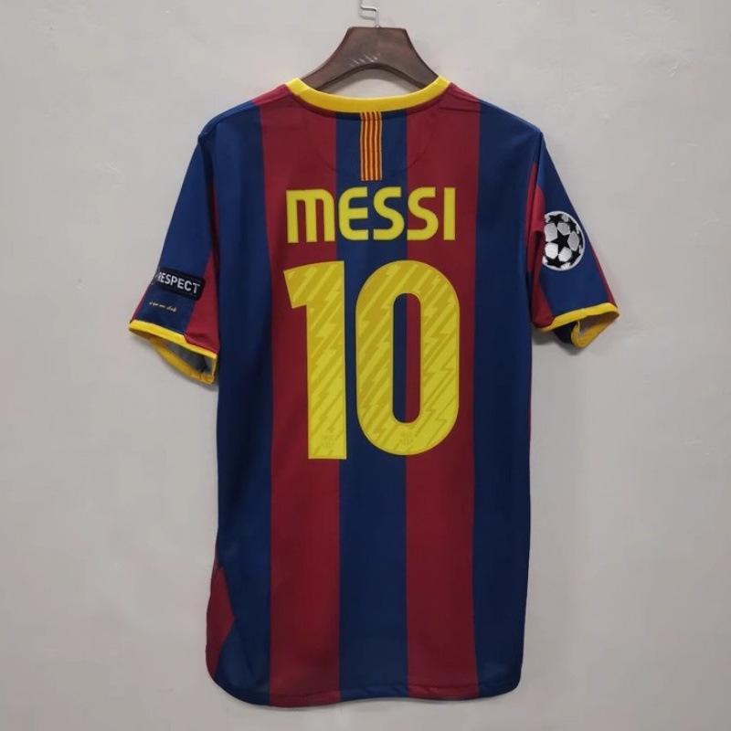 Maglia Barcelona 10-11 14-15 Casa N.. 10 No. 11 Maglia da calcio Neymar Maglia retrò