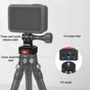 Mini Monitor Mount Plate Quick Release Clamp Fast Switch Install System 1/4 Screw For Action Camera Tripod Slide Rail Stabilizer