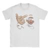 T-shirt Casual Divertenti Dito Chris Brown Uomo Girocollo Cotone Manica Corta Taglie Forti