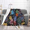 Zaagi’Idiwin Creative Design Light Thin Soft Flannel Blanket Woodland Florals Ojibwe Florals