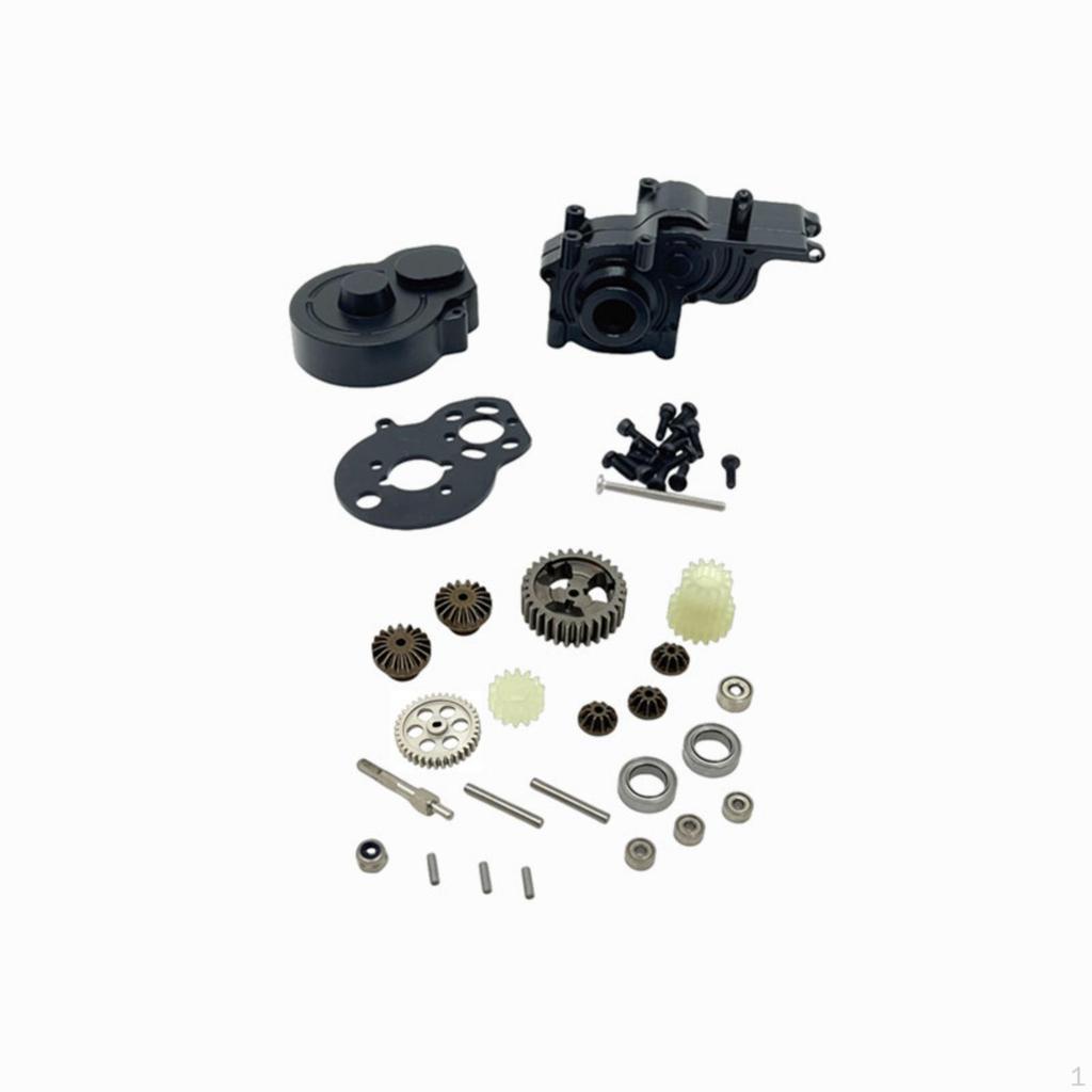 Gearbox Assembly with Gears Machined RC Car Upgrade Kit