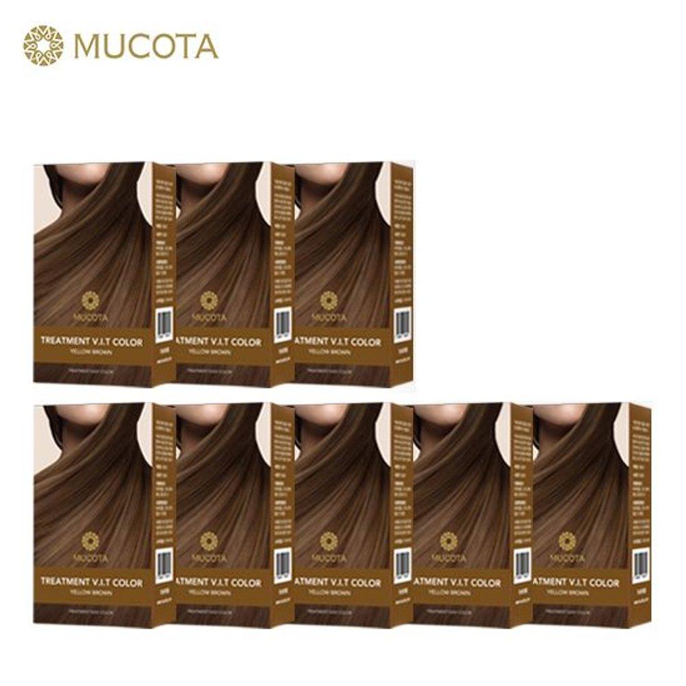 Mucota Treatment Easy Color Hair Dye Season 2 8 Boxes Yellow Brown