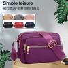 New Oxford cloth bag women's bag lightweight anti-splashing shoulder messenger bag mother bag mobile phone change cashier bag
