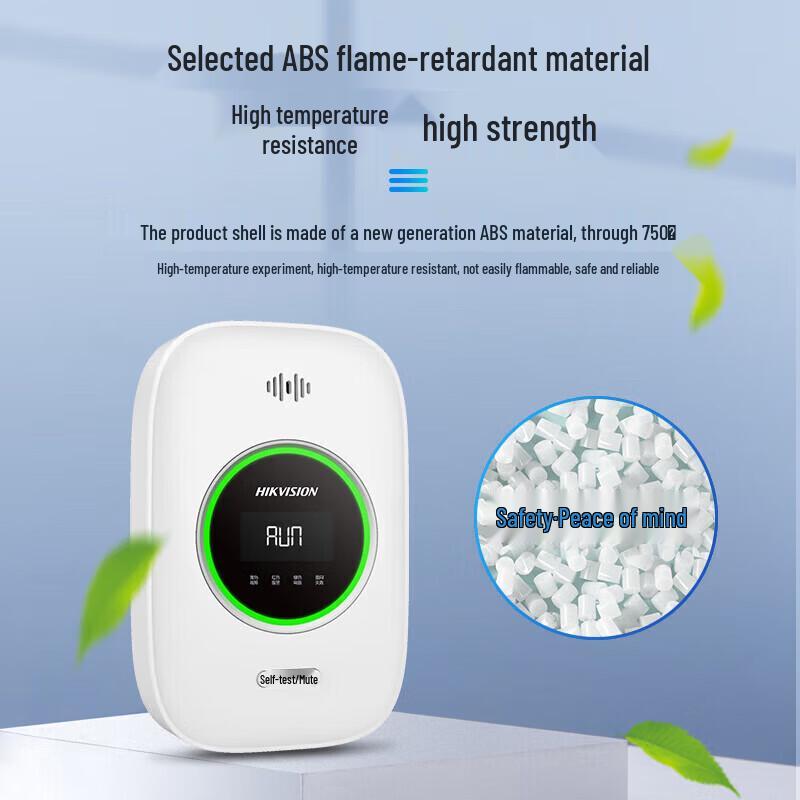 HIKVISION Inteligentny czujnik wycieku gazu ziemnego wtyczka CN (adapter w zestawie)