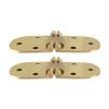 2pcs Round Edge Drop Leaf Hinge 80x30mm Flap Hinge Solid Hinge  Folding Table