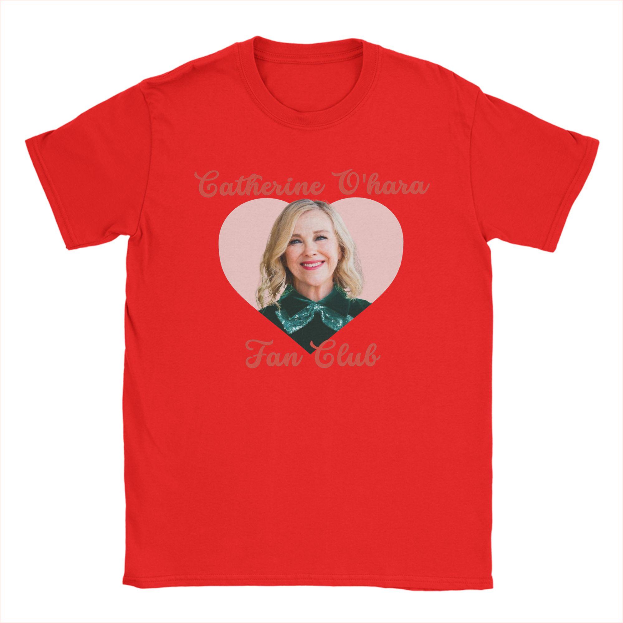

Catherine OHara RIP Printed T Shirts for Men Women 80s 90s Actor Pure Cotton Tee Shirt Clothing S