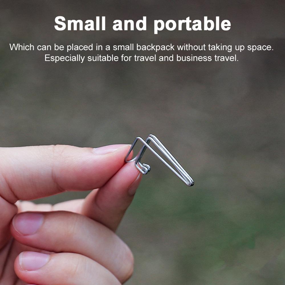 4 Pcs Stainless Steel Coffee Diversion Nozzle Silver Camping Coffee Accessory  Outdoor Camping Use