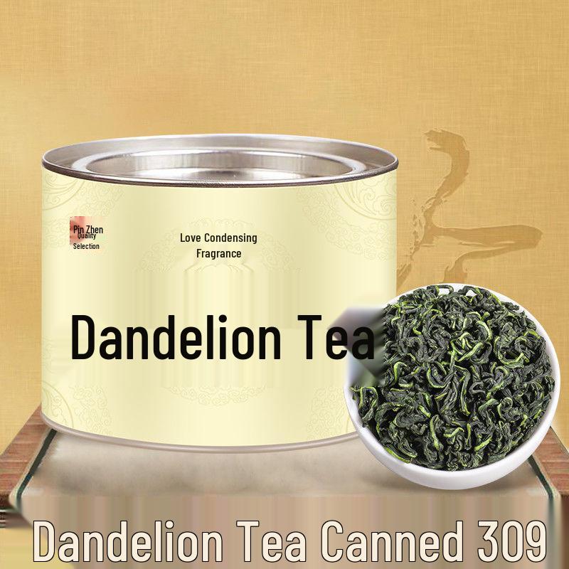 Dandelion Tea: Natural, Handcrafted, Authentic Wild Herbal Tea, No Additives, 30g Can