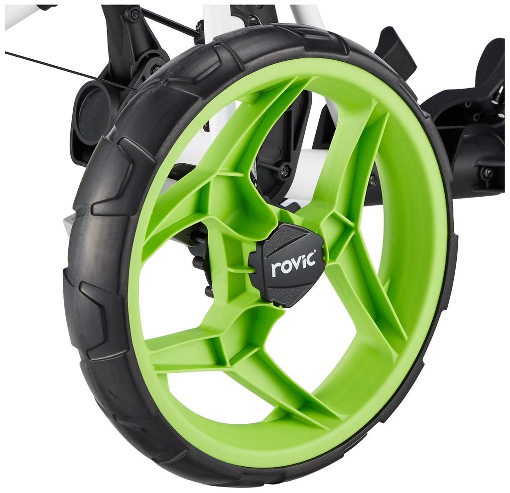 Clicgear Rovic RV2L Push Cart RV2L (White/Lime) White/Lime