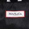 MAX&Co. Navy wool angora soutien collar coat coat 36 blackUsed