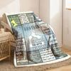 For Brother Gift Flannel Blanket Cozy Throw with Inspirational Messages Birthday Father'S Day Christmas Graduation Present for Him