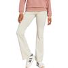 Adidas Solid Color Slim Fit Flared Casual Pants Women bottoms White JD3072