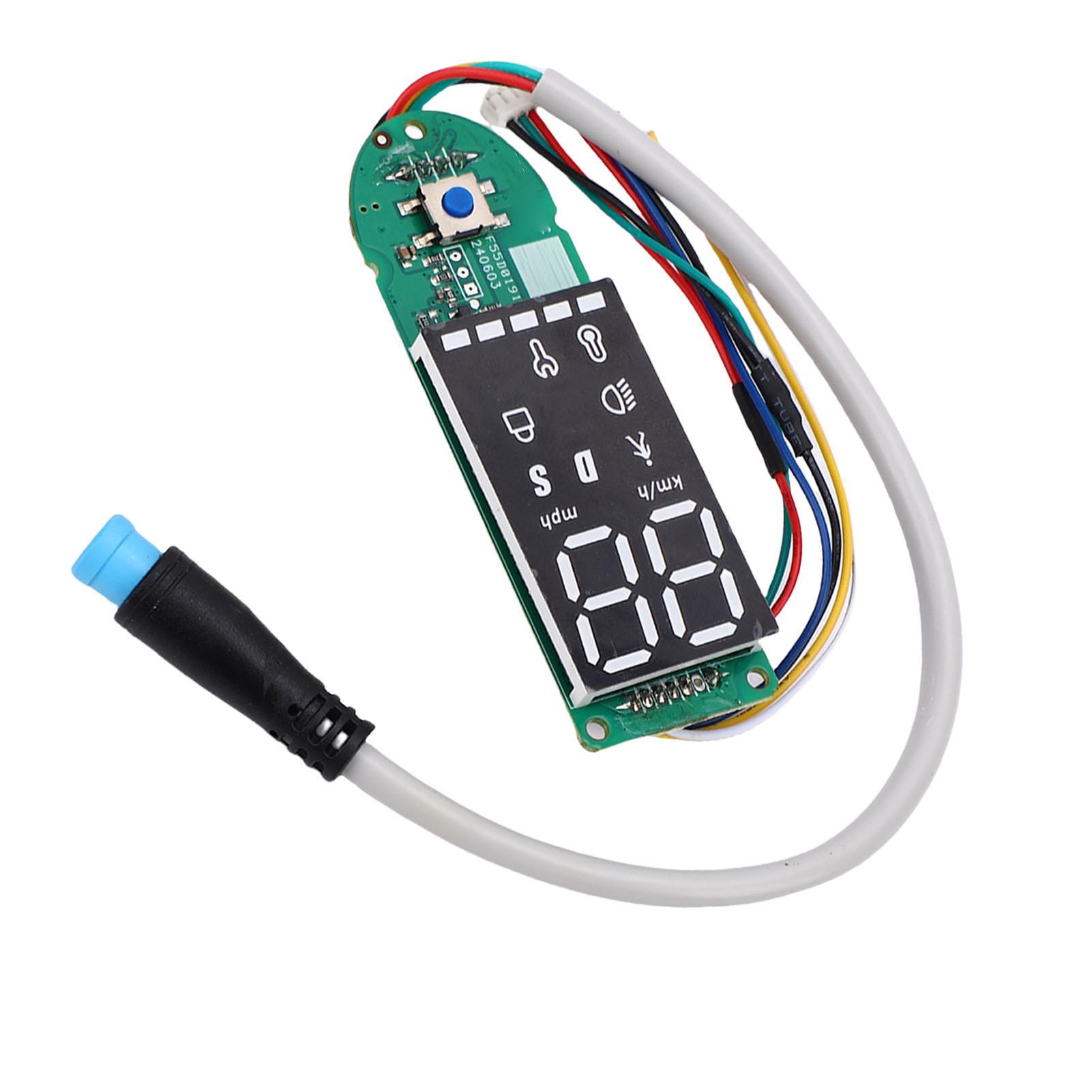 

Bluetooth Замена приборной панели для электросамоката MI3 Печатная плата Светодиодный Четкий Цифровой Дисплей Панель данных