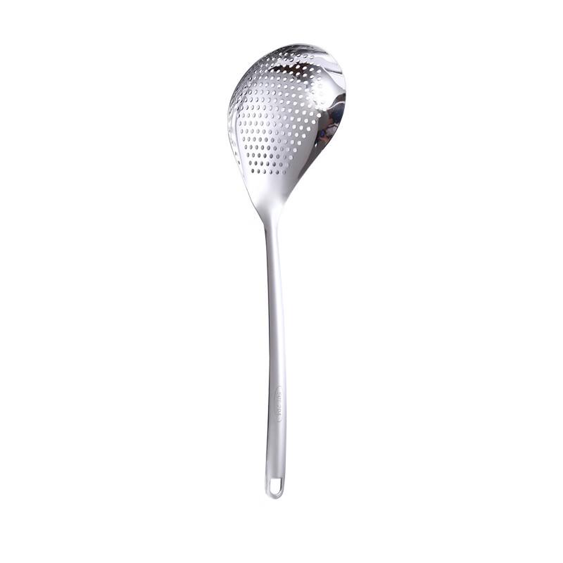304 Stainless Steel Long Handle Mesh Slotted Spoon