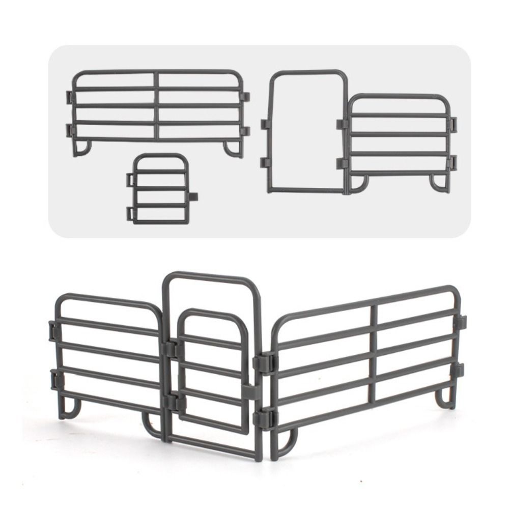 DIY Symulacja Farmy Płot Rancza Akcesoria do Płotu Model Płotu Rancza Stół z Piaskiem