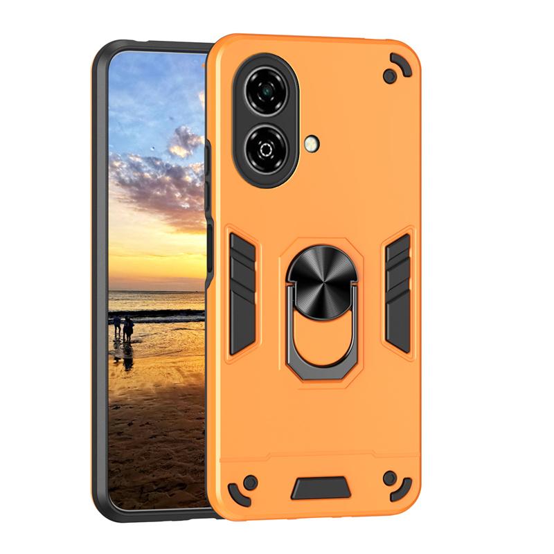 Military Grade Armor Case for ZTE Blade A35E A35 A55 Protective Cover Shockproof Ring Stand Holder Fundas Coque