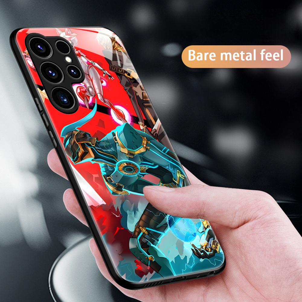 Anime TO BE HERO X Popular Phone Case For Samsung S25 S24 S23 S22 S21 S20 Plus Ultra Note20 Glass Magnetic Case