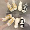 Fashion Simple Versatile Board Shoes Women's Korean Edition Wear Casual Cute Big Head Canva 2024 New Fashion Spring Summer