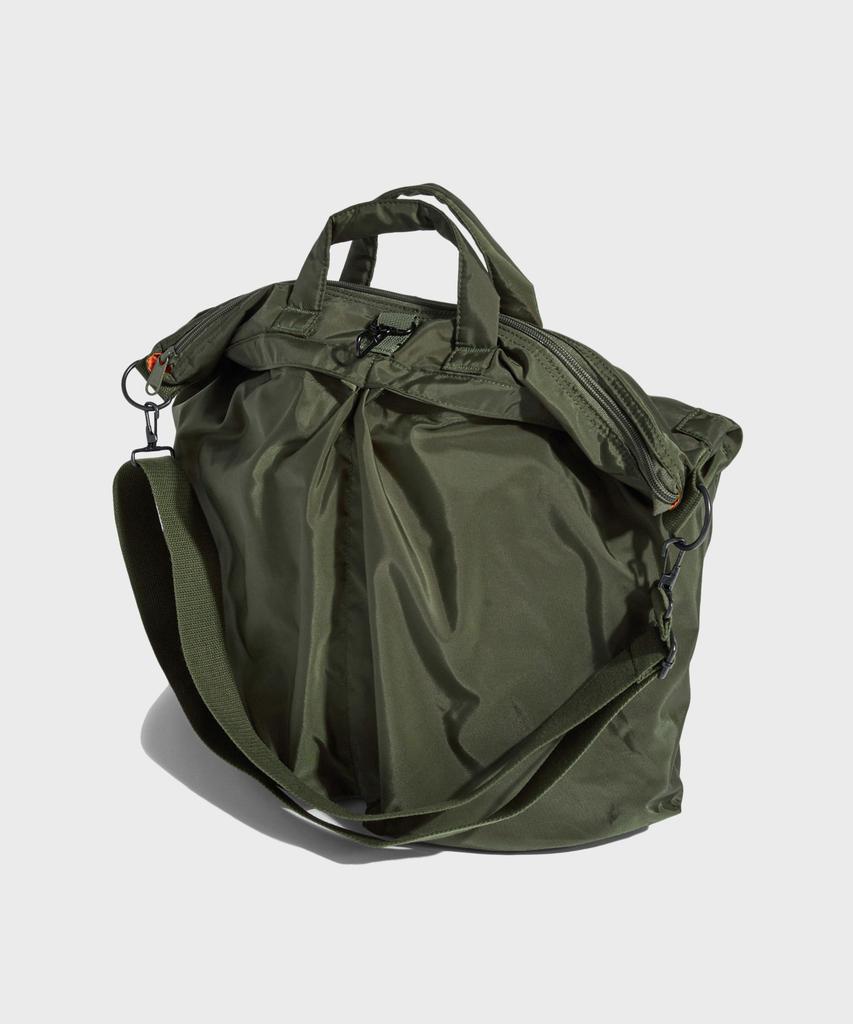 Bronson anni '80 Borsa per casco da pilota USAF in nylon Oliva
