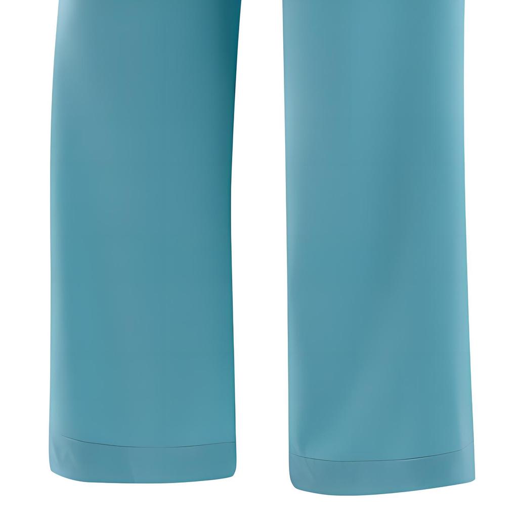 Nike Simple Breathable Versatile Straight Leg Casual Pants Women Bottoms Sky-Blue FQ2167-464