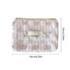 Elegant Floral Lace Trimmed Wallet Small Storage Bag Polyester Stylish Lightweight Carryall For Coin Accessories