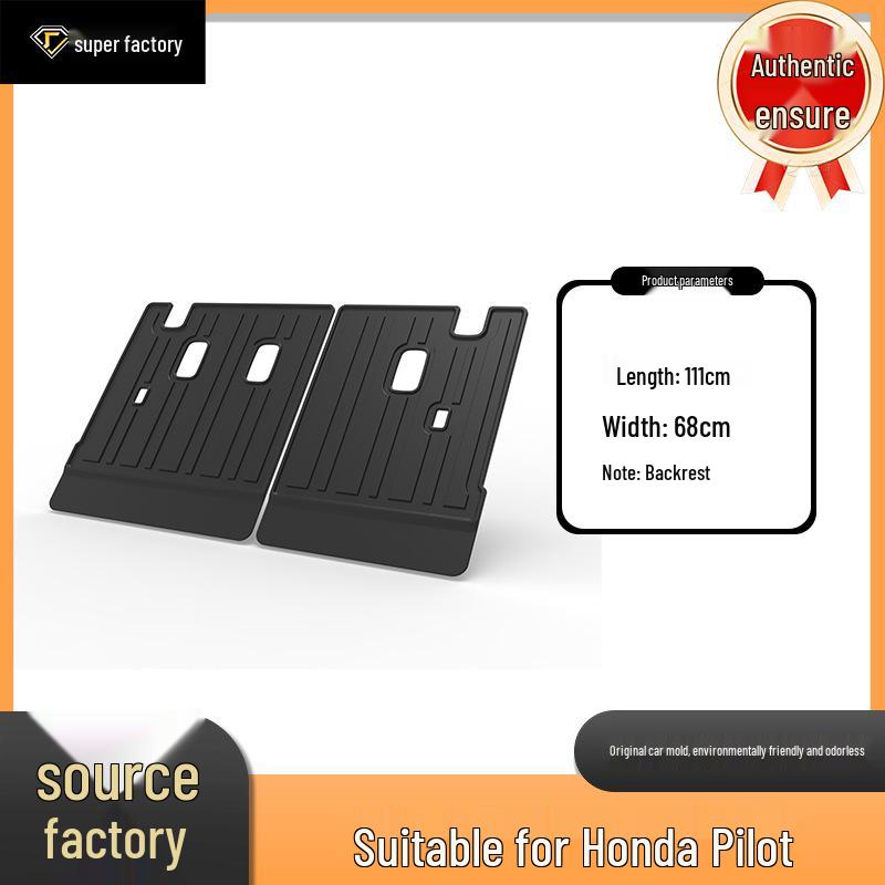 Honda Pilot 2025 TPE Trunk Mats - Eco-Friendly & Odorless