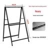 Heavy-Duty Iron Poster Display Stand