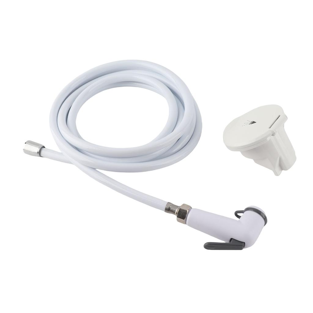 RV Shower Trigger Head with Hose Water Saving Outdoor RV Shower Kit for Ships Yachts Mobile Home