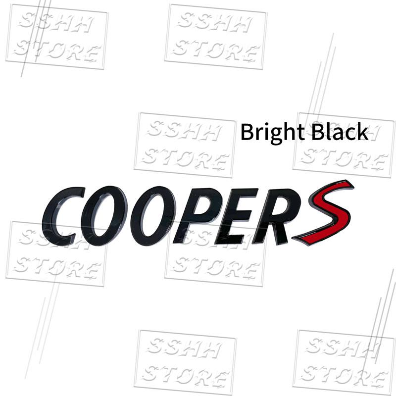 Car-Styling COOPER SD Emblem Car Trunk Body Stickers For Cooper S JCW R55 R56 R57 R58 F54 F55 F56 F57 F60 Countryman