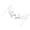 Metal Luxury Mask For Women Men Silver Color Party Face Chain Gothic Jewelry