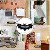 Gothic Bat Bath Mat 80x40cm Halloween Area Rug Soft Non-Slip Absorbent Decorative Carpet for Bedroom Horror Home Decoration