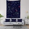 Space Tapestry,Space Pattern Science Stars in Galaxy Wall Hanging Large Tapestry Psychedelic Tapestry Decorations Bedroom Living