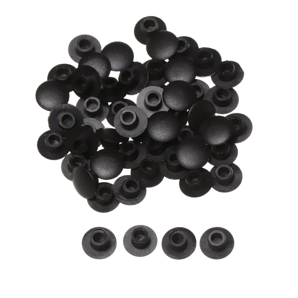 50Pcs Practical Hardware Hole Ornament Exterior Furniture Hole Covers Dust Plug Stopper Protective Cap Screw Decor