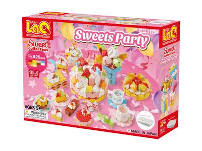 Yoshiritsu LaQ Süße Kollektion Süßigkeitenparty Kunststoffbehälter L009180 Ver. (825 Stück) [Neue Spezifikationen]