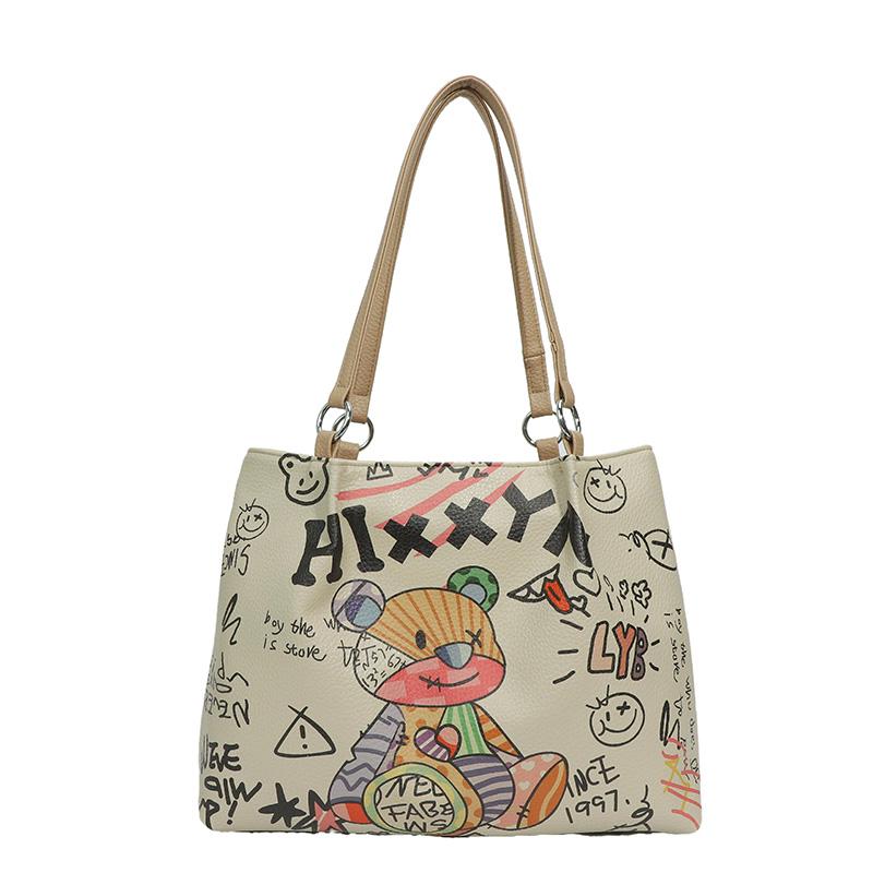 

Женская дизайнерская брендовая роскошная женская сумка-ведро из искусственной кожи на одно плечо, большая вместимость, женская сумка-тоут хаки