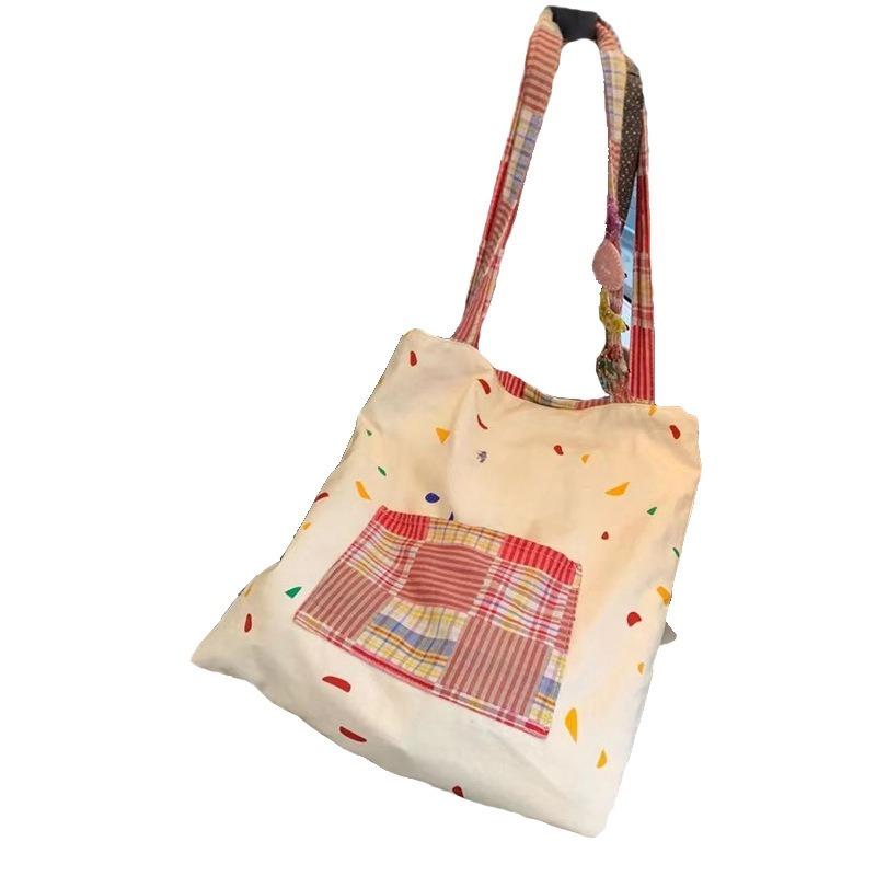 Large-capacity Handbag Crossbody Casual Single-shoulder Bag for College Students